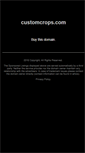 Mobile Screenshot of customcrops.com